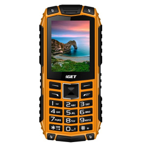 iGET Defender D10, Dual SIM, oranžová