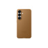 Samsung Ochranný kryt z vegánskej kože pre Galaxy S25 Brown