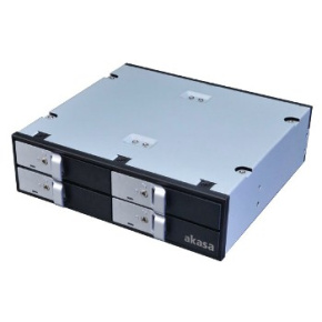AKASA Lokstor M22 - 4 x 2,5'' HDD rack do 5,25''