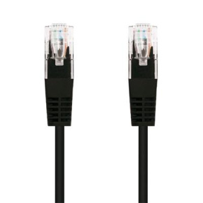 Kábel C-TECH patchcord Cat5e, UTP, čierny, 0,25m