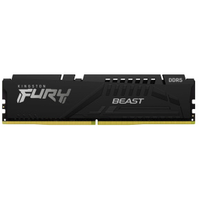 Kingston FURY Beast/DDR5/16GB/6400MHz/CL32/1x16GB/Black