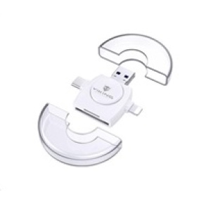 VIKING ČÍTAČKA PAMÄŤOVÝCH KARIET V4 USB3.0 4V1 biela