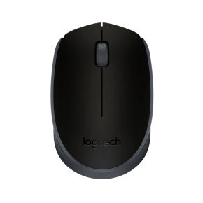 Logitech M171/Kancelářská/Optická/Bezdrátová USB/Černá