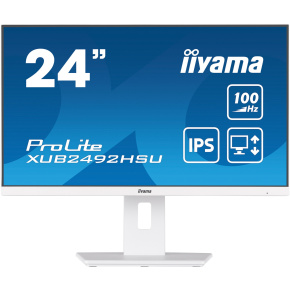 iiyama ProLite/XUB2492HSU-W6/23,8''/IPS/FHD/100Hz/0,4ms/White/3R