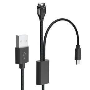 Tactical USB Nabíjací a Dátový Kábel 2v1 pre Garmin Fenix ??7 + USB-C
