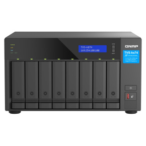 QNAP TVS-h874-i7-32G (12core (i7), ZFS, 32GB RAM, 8x SATA, 2x M.2 NVMe, 2x PCIe, 2x 2,5GbE, HDMI 4K)