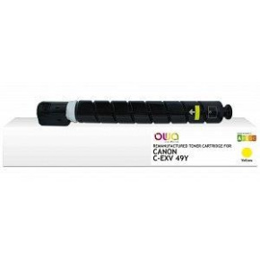 OWA Armor toner pro CANON iR ADVANCE C33xx, 19000 stran, C-EXV49 Y, žlutý/yellow