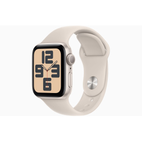 Apple Watch SE/40mm/Starlight/Sport Band/Starlight/-M/L