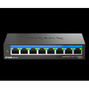 D-Link DMS-108/E 8-port 2.5G Multi-Gigabit QoS IGMP Snooping Switch