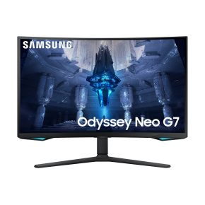 Samsung Odyssey G7 Neo/G75NB/32''/VA/4K UHD/165Hz/1ms/Black/2R