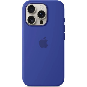 iPhone 16 Pro Silicone Case with MS - Ultramarine