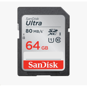 SanDisk SDXC 64 GB Ultra (100 MB/s Class 10 UHS-I) SanDisk SDXC 64 GB Ultra (100 MB/s Class 10 UHS-I)