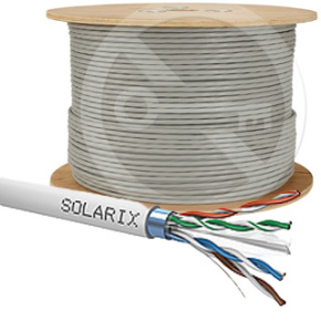 Instalační kabel Solarix CAT6 FTP PVC 500m/špulka