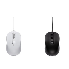 ASUS MOUSE MU101C white - optická drôtová myš; biela
