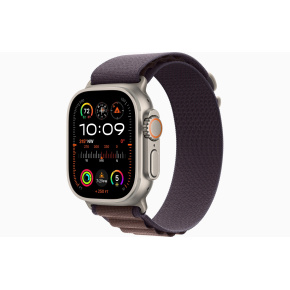 Apple Watch Ultra 2/49mm/Titan/Šport Band/Indigo Alpine/Large