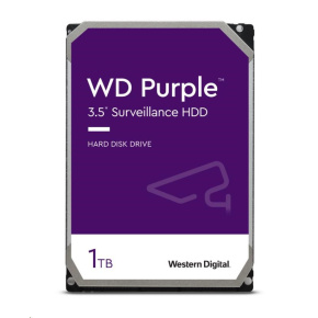 WD Purple/1TB/HDD/3.5''/SATA/5400 RPM/3R