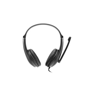 Canyon CHSU-1, PC Headset, USB, slúchadla s mikrofónom, ovládanie na kábli, čierne