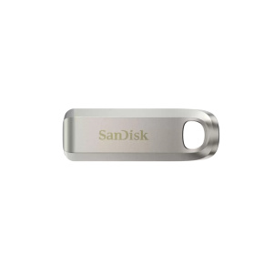 SanDisk Ultra Luxe/128GB/USB 3.2/USB-C/Strieborná