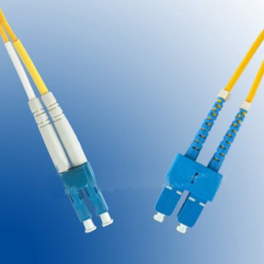 Optický duplex kabel 09/125, LC/LC, LSOH, (OS2), G657A, 5m