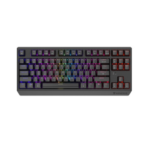 GENESIS herná klávesnica THOR 230/TKL/RGB/Outemu Silent Lemon/Bezdrôtová USB + Bluetooth/US layout/Č