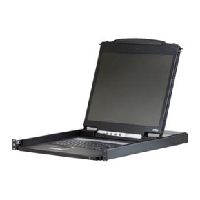 Aten console, 19'' LCD, rack 19'', kláv., touchpad