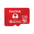 SanDisk Ninendo Switch/micro SDXC/128GB/100MBps/UHS-I U3 / Class 10/Červená