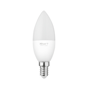 Trust Smart WiFi LED RGB&white ambience Candle E14 - farebná