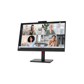 Lenovo T27hv-30, 27", IPS, 2560x1440, 4 ms, 300 cd, USB3 (Type-C), HDMI, DP,RJ45 dock+dobijanie NTB,repro,webcam,lift3y