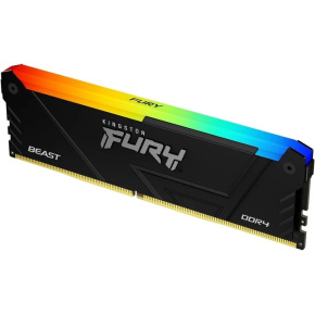 Kingston FURY Beast/DDR4/16GB/3733MHz/CL19/1x16GB/RGB/Black