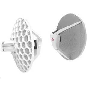MikroTik Wireless Wire Dish (LHGG-60ad), 1Gbps full-duplex, 802.11ad, 60GHz, už spárované = nie je potrebná konfiguráci