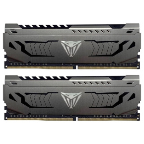 Patriot Viper Steel/DDR4/16GB/3600MHz/CL18/2x8GB/Grey