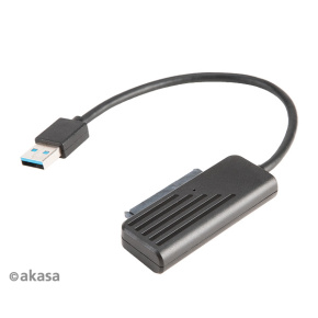 AKASA USB 3.1 adaptér pre 2,5'' HDD a SSD - 20 cm