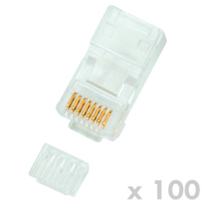 DATACOM Konektor RJ45 UTP 8p8c Cat6 drôt 100ks