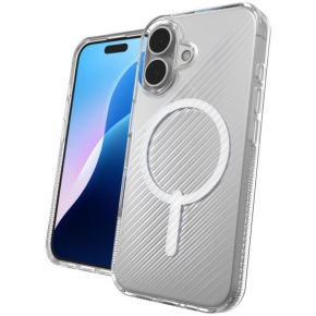 ZAGG kryt Luxe Snap Apple iPhone 16 Priehľadný