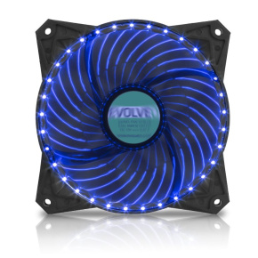 EVOLVEO ventilátor 120mm, LED 33 bodov, modrý