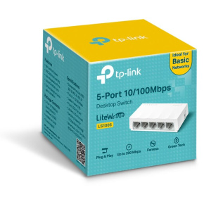 TP-Link LS1005 5x 10/100 Desktop Switch Fanless