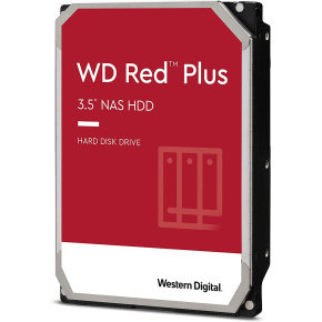 WD Red Plus/6TB/HDD/3.5''/SATA/5400 RPM/Červená/3R