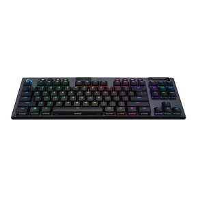 Logitech® G915 TKL Tenkeyless LIGHTSPEED Wireless RGB Mechanical Gaming Keyboard - tactile - CARBON - US INT'L