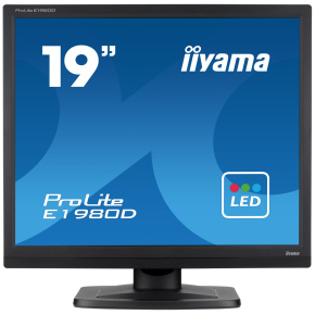 19'' LCD iiyama ProLite E1980D-B1 - 5ms,DVI,TN