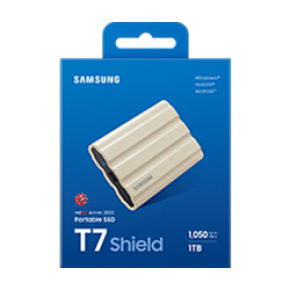 Samsung T7 Shield/1TB/SSD/Externý/2.5''/Béžová/3R