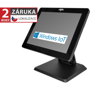 Virtuos BPOS BP-1588, 15'' LCD LED, 400 cd/m2, i3-1011U, 8 GB RAM, 256 GB SSD, Win11 IoT, čierny