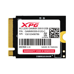 ADATA XPG GAMMIX S55/512GB/SSD/M.2 NVMe/Čierna/5R