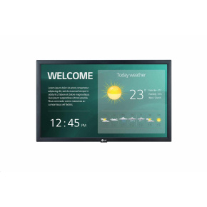 LG 22" signage 22SM3G FHD, 250nit, 16h, WebOS 4.0