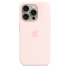 iPhone 15 ProMax Silicone Case MS - Light Pink