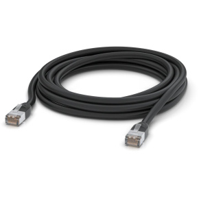 Ubiquiti UACC-Cable-Patch-Outdoor-5M-BK, Vonkajší UniFi patch kábel, 5m, Cat5e, čierny