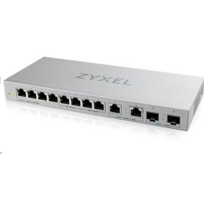 Zyxel XGS1010-12 v2, 12-Port Gigabit Unmanaged Switch with 8-Port 1G + 2-Port 2.5G + 2-Port SFP+ Zyxel XGS1010-12 v2, 12-Port Gigabit Unmanaged Switch with 8-Port 1G + 2-Port 2.5G + 2-Port SFP+