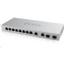 Zyxel XGS1010-12 v2, 12-Port Gigabit Unmanaged Switch with 8-Port 1G + 2-Port 2.5G + 2-Port SFP+