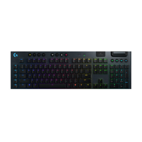 Logitech® G915 LIGHTSPEED Wireless RGB Mechanical Gaming Keyboard - GL Tactile - CARBON - US INT'L - 2.4GHZ/BT