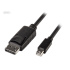 PREMIUMCORD Mini DisplayPort - DisplayPort V1.2 pripojovací kábel M/M 3 m