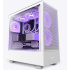 Skriňa NZXT H7 Flow edition / ATX / 2x120 mm ventilátor / USB-C / 2x USB / sklenená bočnica / sieťovaný panel / biela a